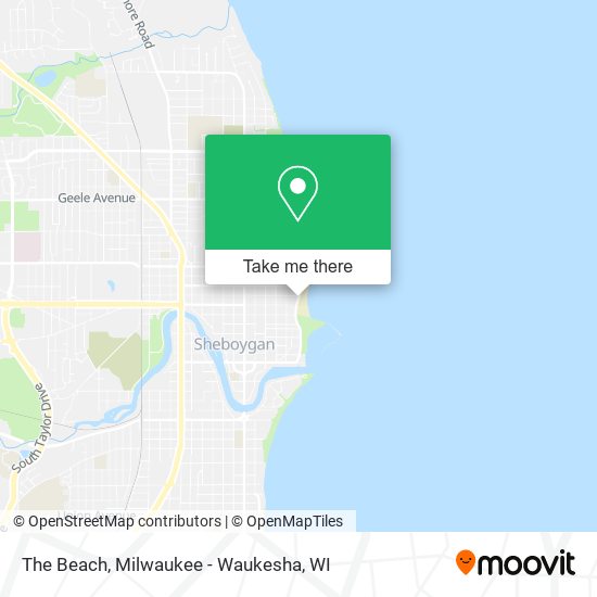 The Beach map