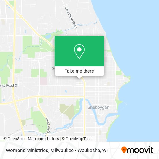Women's Ministries map