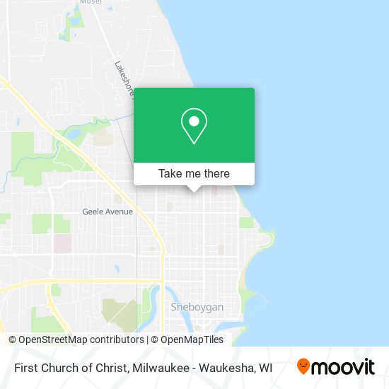 First Church of Christ map