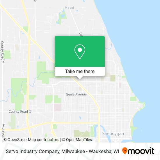Servo Industry Company map