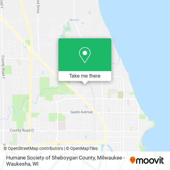 Mapa de Humane Society of Sheboygan County