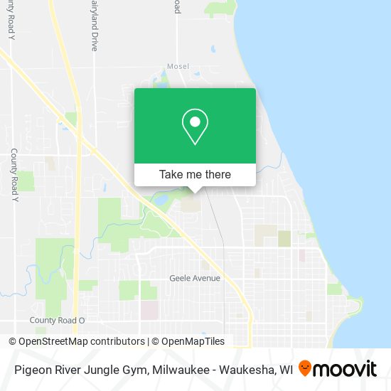 Pigeon River Jungle Gym map