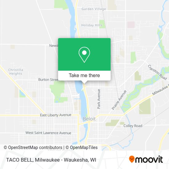 TACO BELL map