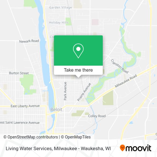 Mapa de Living Water Services