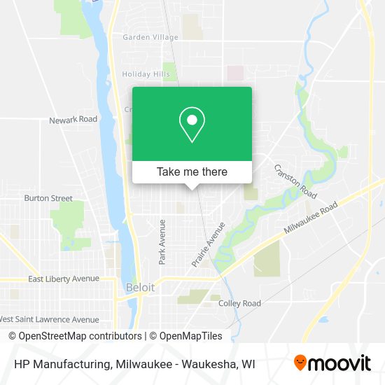 HP Manufacturing map