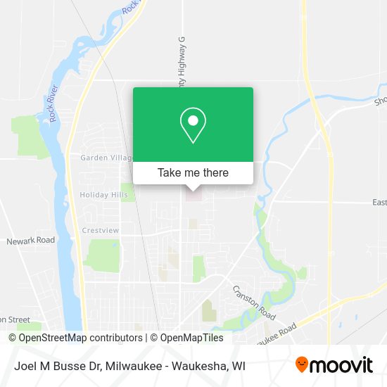 Joel M Busse Dr map