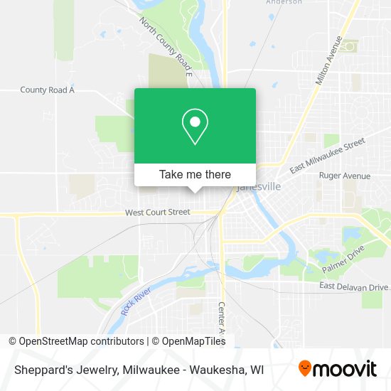 Mapa de Sheppard's Jewelry