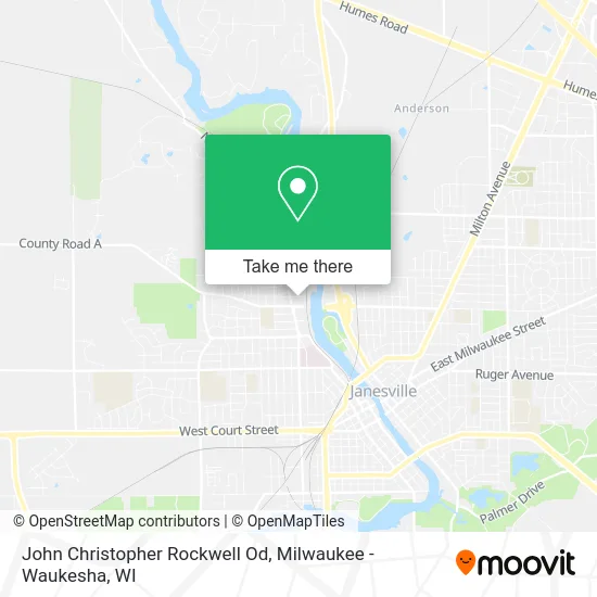 Mapa de John Christopher Rockwell Od