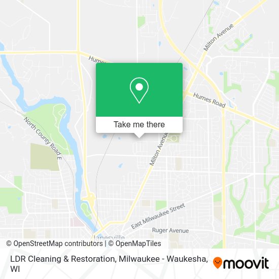 LDR Cleaning & Restoration map
