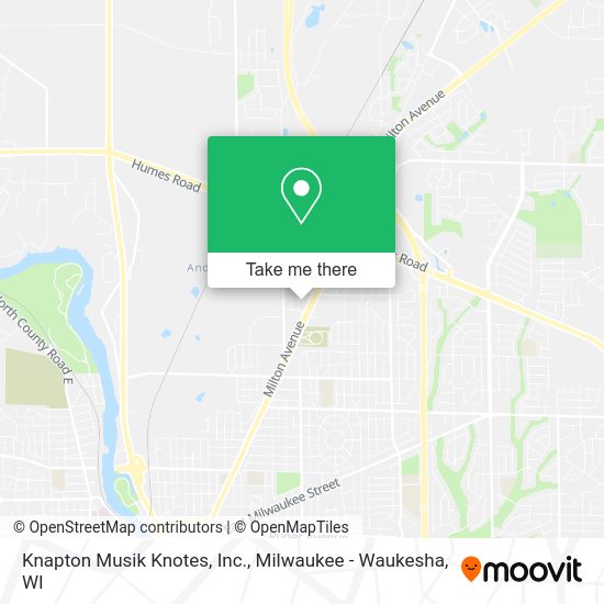 Knapton Musik Knotes, Inc. map