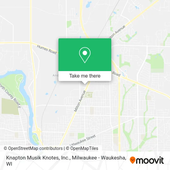Mapa de Knapton Musik Knotes, Inc.