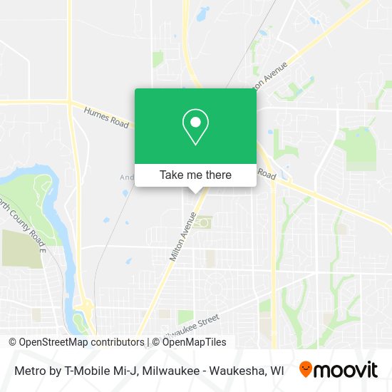 Metro by T-Mobile Mi-J map
