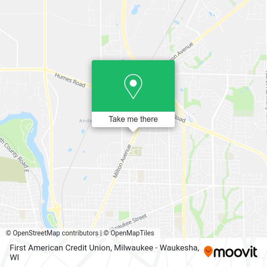 Mapa de First American Credit Union