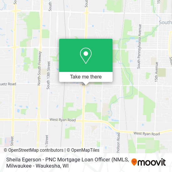 Sheila Egerson - PNC Mortgage Loan Officer map