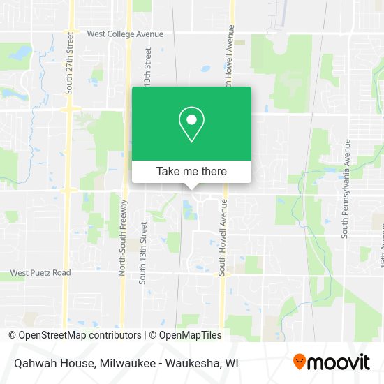 Qahwah House map