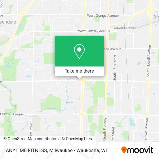 Mapa de ANYTIME FITNESS
