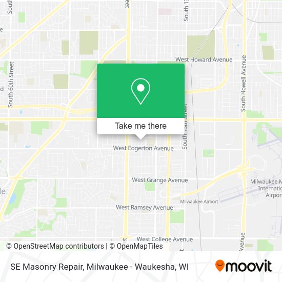 Mapa de SE Masonry Repair