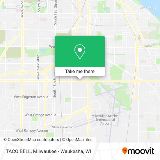 TACO BELL map