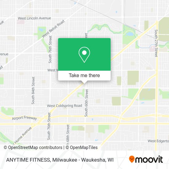 Mapa de ANYTIME FITNESS