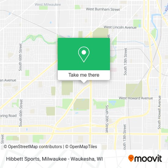 Hibbett Sports map