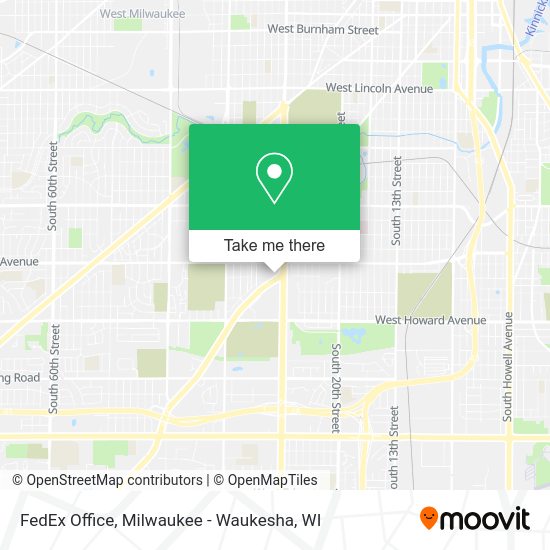 FedEx Office map
