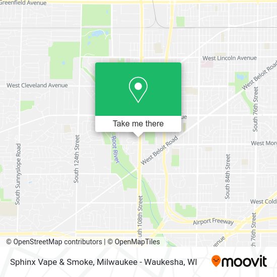 Sphinx Vape & Smoke map