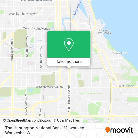 Mapa de The Huntington National Bank
