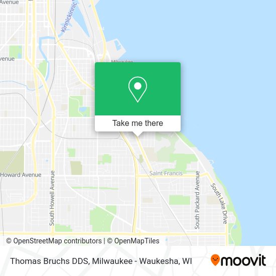 Thomas Bruchs DDS map
