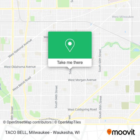 TACO BELL map