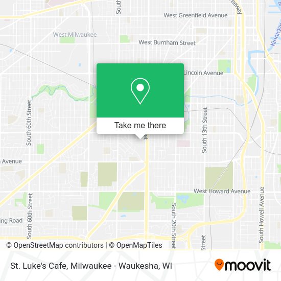 Mapa de St. Luke's Cafe