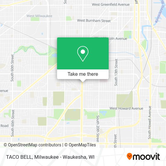 Mapa de TACO BELL