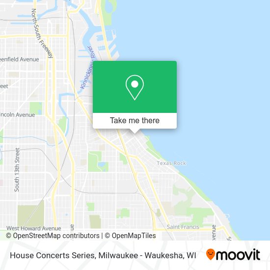 House Concerts Series map