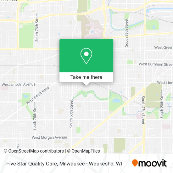 Mapa de Five Star Quality Care