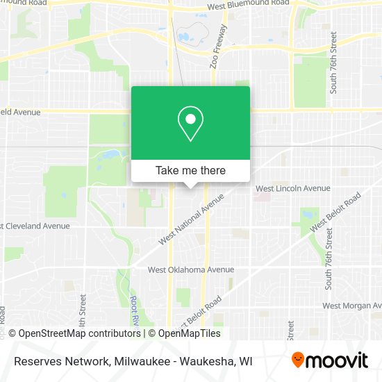 Reserves Network map