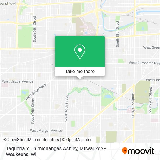 Taqueria Y Chimichangas Ashley map