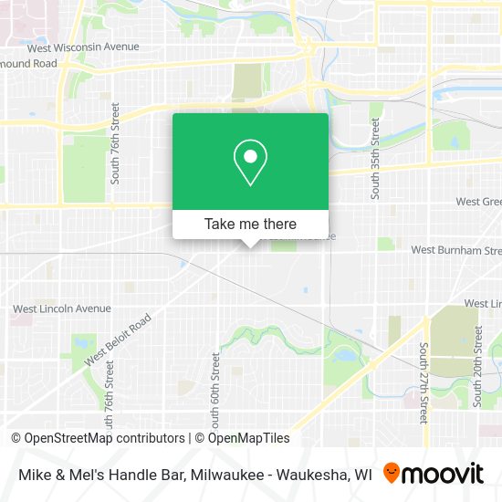 Mike & Mel's Handle Bar map