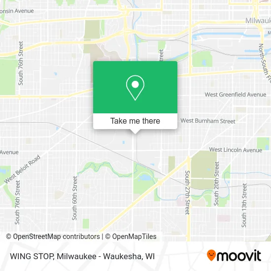 Mapa de WING STOP