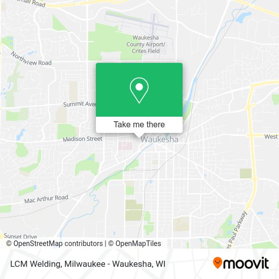 LCM Welding map