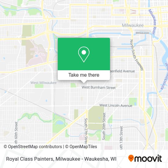 Royal Class Painters map