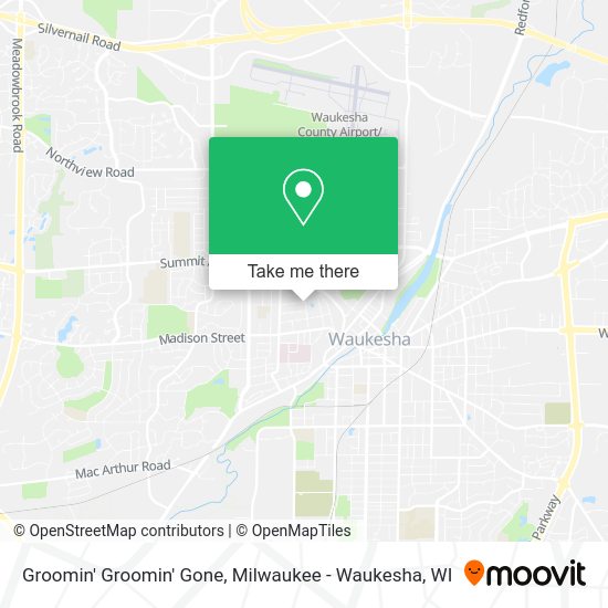 Groomin' Groomin' Gone map