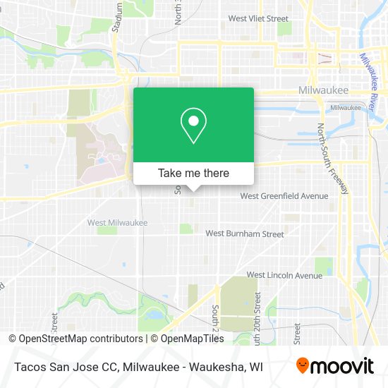 Mapa de Tacos San Jose CC