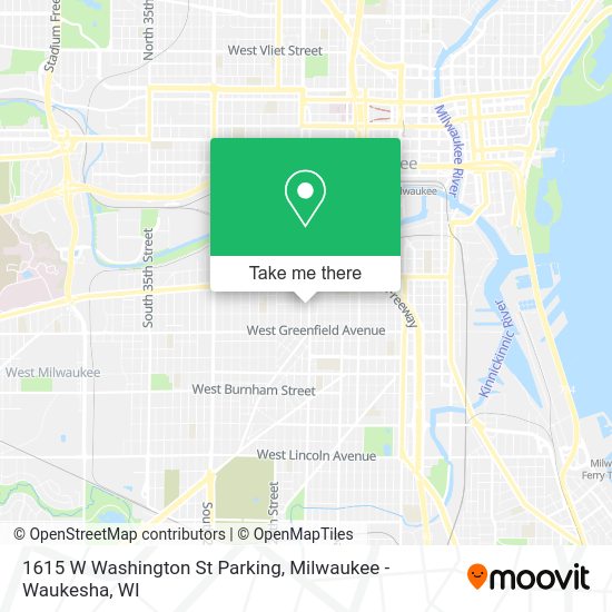 Mapa de 1615 W Washington St Parking