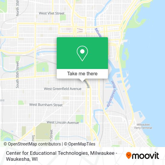 Center for Educational Technologies map
