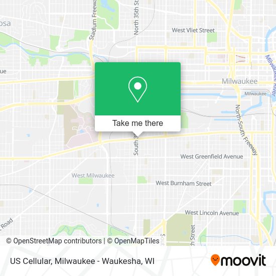 US Cellular map