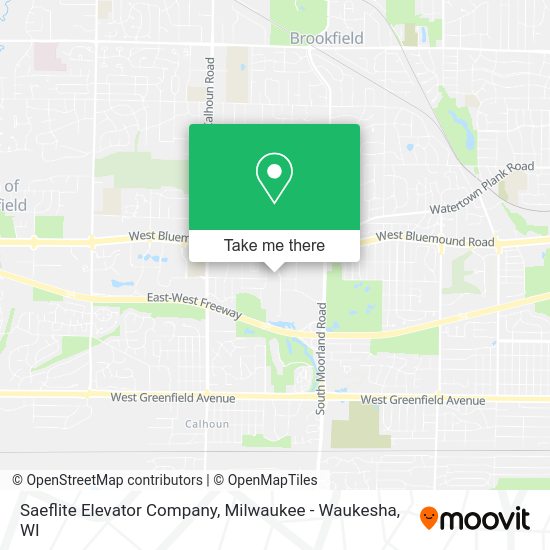 Saeflite Elevator Company map