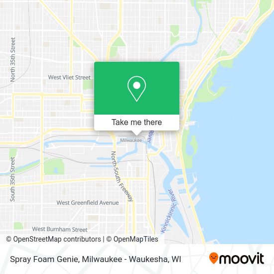 Spray Foam Genie map
