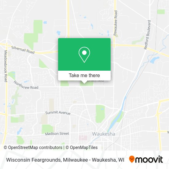Wisconsin Feargrounds map