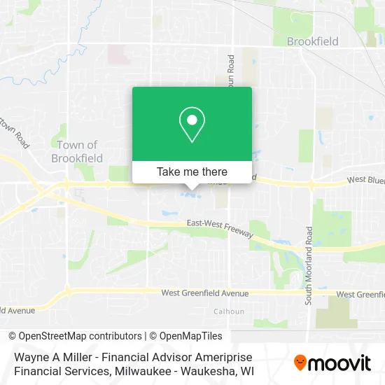 Wayne A Miller - Financial Advisor Ameriprise Financial Services map
