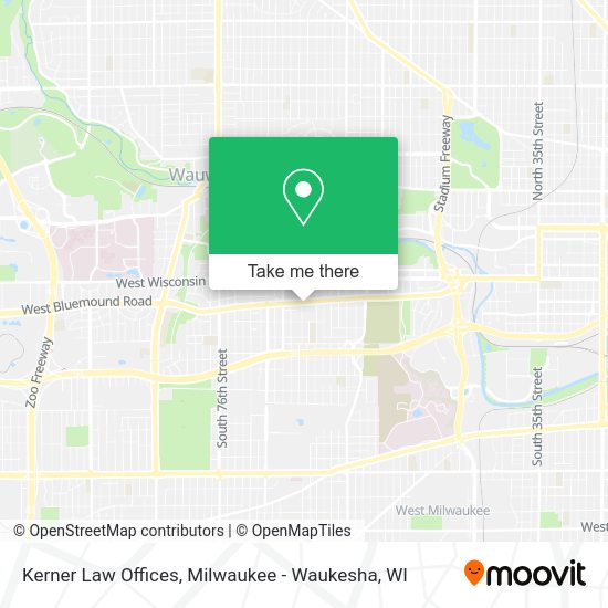 Mapa de Kerner Law Offices