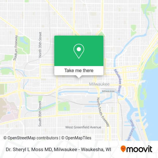 Dr. Sheryl L Moss MD map